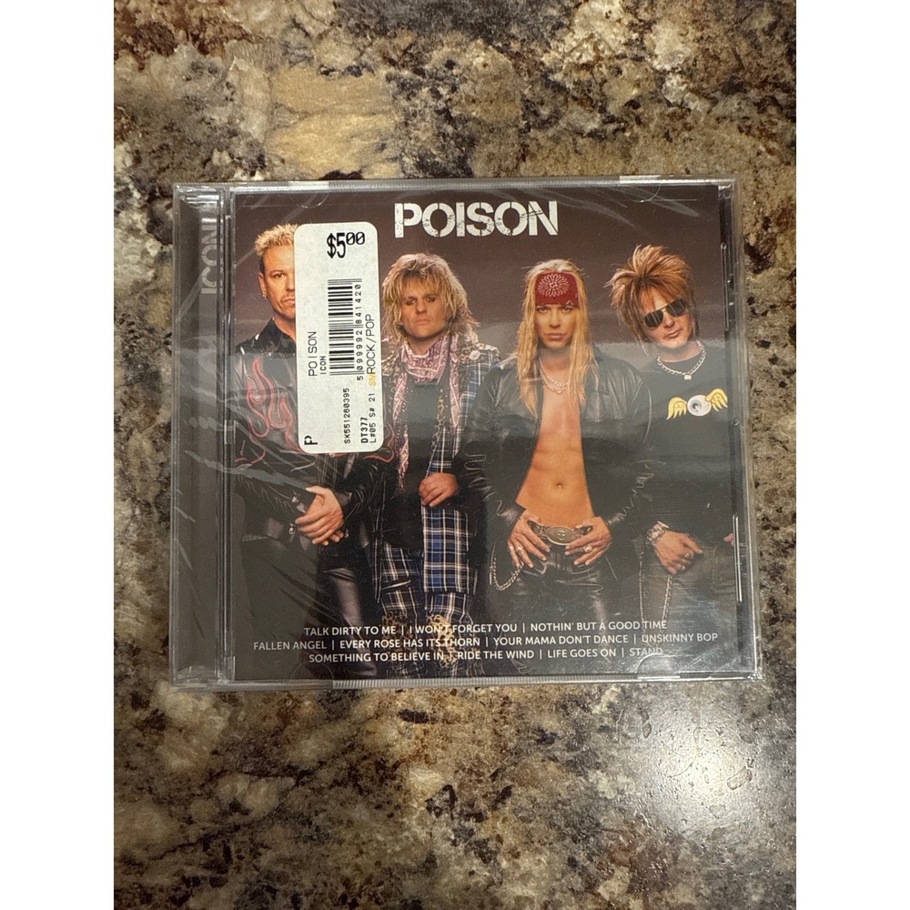 Poison Look What The Cat Dragged In CD Album Rock Pop 1991